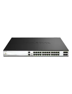 D-Link DXS-3130-28P Gestionado L3 10G Ethernet (100 1000 10000) Energía sobre Ethernet (PoE) Negro, Gris
