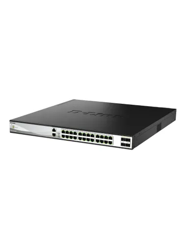 D-Link DXS-3130-28P Gestionado L3 10G Ethernet (100 1000 10000) Energía sobre Ethernet (PoE) Negro, Gris