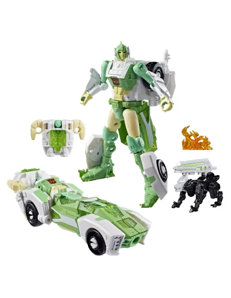 Transformers War for Cybertron Siege Autobot Greenlight Deluxe Class y Dazzlestrike