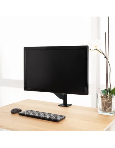 TooQ Soporte de mesa para pantallas de 13”-34”, Negro