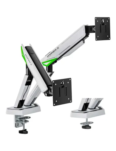 AISENS DT38TSR-345 soporte para monitor 96,5 cm (38") Escritorio Negro, Blanco