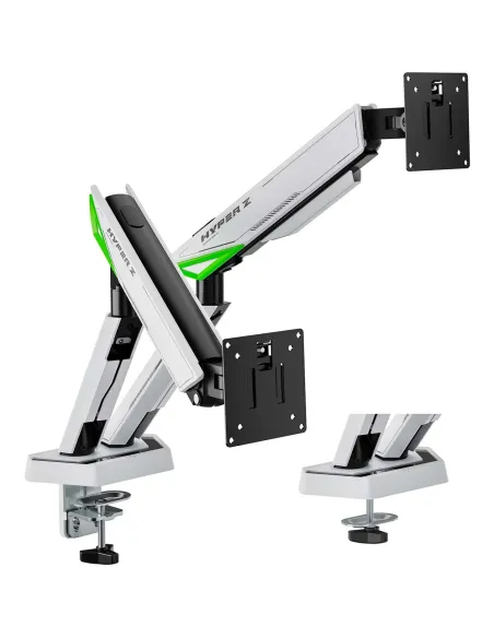 AISENS DT38TSR-345 soporte para monitor 96,5 cm (38") Escritorio Negro, Blanco