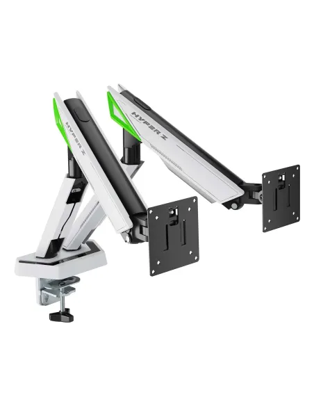 AISENS DT38TSR-345 soporte para monitor 96,5 cm (38") Escritorio Negro, Blanco