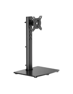 AISENS Soporte de Mesa Con Peana Eco Giratorio e Inclinable para Monitor TV 12kg de 17-34, Negro
