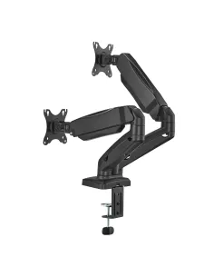 AISENS Soporte De Mesa Pro Contrapeso Giratorio E Inclinable Para Monitor TV 9kg (3 Pivotes, 2 Brazos) De 17-32, Negro 2