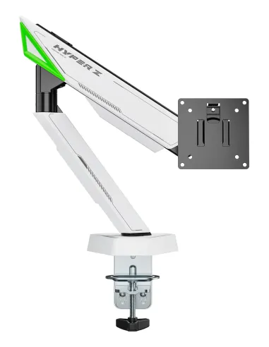 AISENS DT49TSR-343 soporte para monitor 124,5 cm (49") Escritorio Negro, Blanco