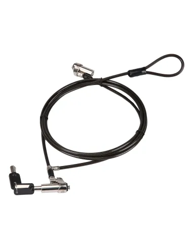 Conceptronic CUSTODIO02BNTM cable antirrobo Negro 1,8 m