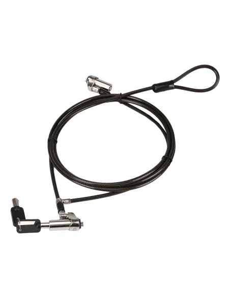 Conceptronic CUSTODIO02BNTM cable antirrobo Negro 1,8 m