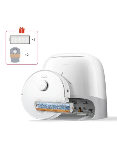 Roborock Qrevo Curv 2 FlowX 0,324 L Blanco