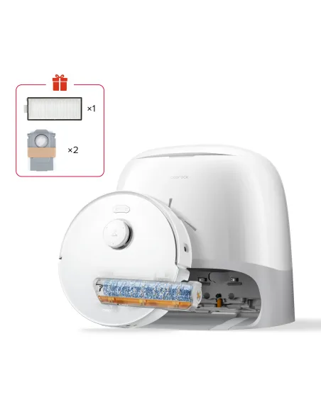Roborock Qrevo Curv 2 FlowX 0,324 L Blanco