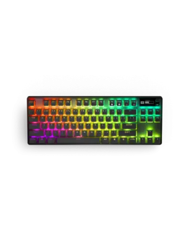 Steelseries Apex Pro TKL teclado USB + RF Wireless + Bluetooth QWERTY Inglés de EE. UU. Negro