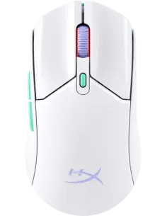HP HyperX Pulsefire Haste 2 Core inalámbricos: ratón gaming (blanco/verde/púrpura)