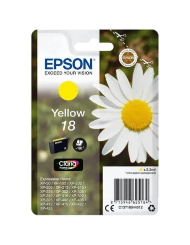 Epson Daisy Cartucho 18 amarillo