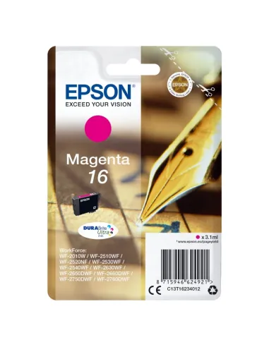 Epson Pen and crossword Cartucho 16 magenta