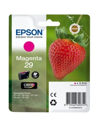 Epson Strawberry Singlepack Magenta 29 Claria Home Ink