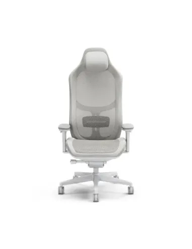 Fractal Design FD-CH-RE1M-02 silla para videojuegos Silla para videojuegos de PC Asiento acolchado Blanco