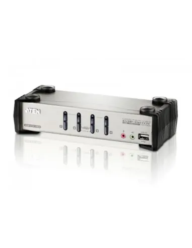 ATEN Switch KVMP™ VGA/Audio PS/2-USB de 4 puertos con OSD