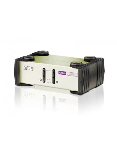 ATEN Switch KVM VGA PS/2-USB de 2 puertos