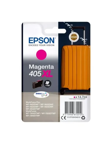 Epson Singlepack Magenta 405XL DURABrite Ultra Ink