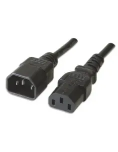 Ewent EC1913 cable de transmisión Negro 1,8 m C14 acoplador C13 acoplador