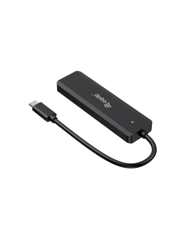 Equip 128966 hub de interfaz USB 3.2 Gen 2 (3.1 Gen 2) Type-C 10000 Mbit s Negro