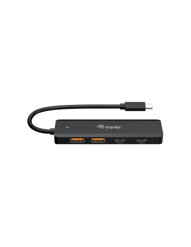Equip 128966 hub de interfaz USB 3.2 Gen 2 (3.1 Gen 2) Type-C 10000 Mbit s Negro