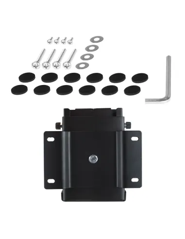 Ewent EW1293 soporte de CPU Soporte para instalación de CPU bajo mesa Negro