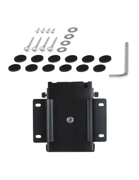 Ewent EW1293 soporte de CPU Soporte para instalación de CPU bajo mesa Negro