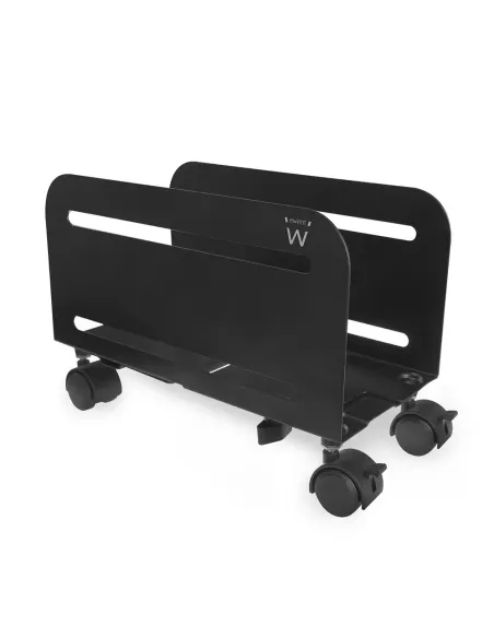 Ewent EW1291 soporte de CPU Carro para equipo informático Negro
