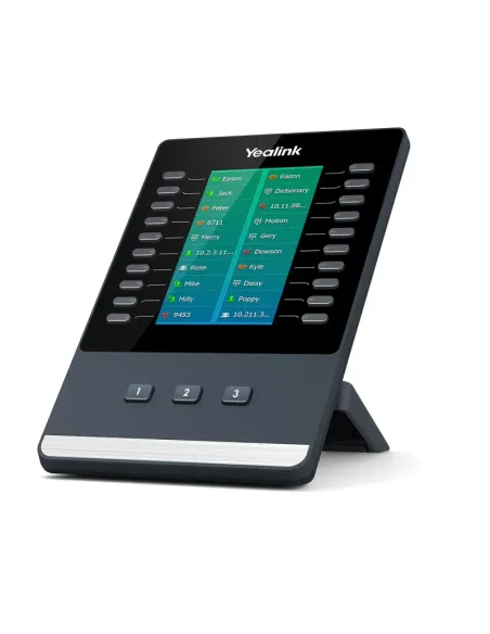 Yealink EXP50 IP módulo adicional (add-on) Negro, Gris 23 botones