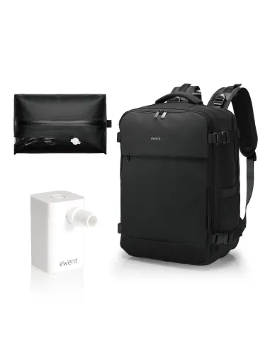 Ewent EW2540 mochila Mochila informal Negro Oxford, Poliéster, Cloruro de polivinilo (PVC)