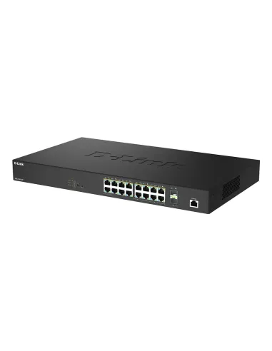 D-Link DMS-1250-18P E switch Gestionado L2 2.5G Ethernet (100 1000 2500) Energía sobre Ethernet (PoE) Negro