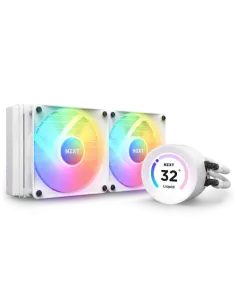 NZXT Kraken Elite 240 RGB Procesador Sistema de refrigeración líquida todo en uno 12 cm Blanco 1 pieza(s)