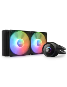 NZXT Kraken 240 RGB Procesador Sistema de refrigeración líquida todo en uno 12 cm Negro 1 pieza(s)