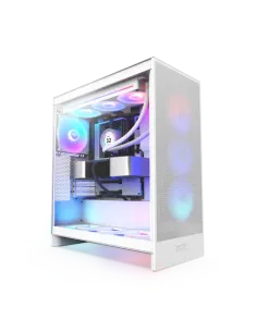 NZXT H7 Flow RGB Midi Tower Blanco