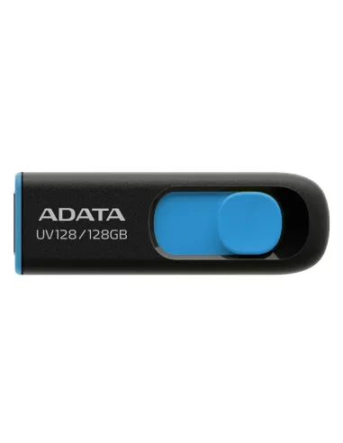 ADATA Lapiz Usb UV128 128GB USB 3.2 Negro/Azul