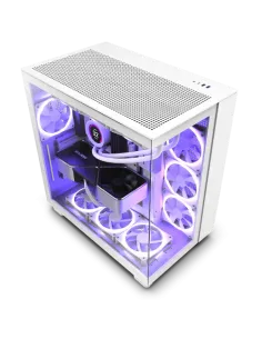 NZXT H9 All white Midi Tower Blanco