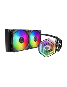 Cooler Master MasterLiquid 240 ATMOS Procesador Kit de refrigeración líquida 12 cm Negro