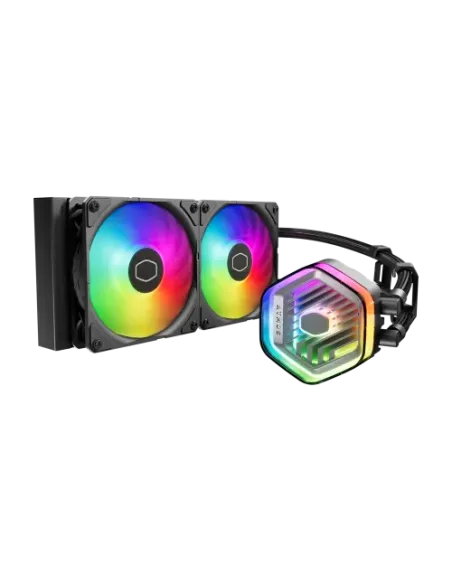 Cooler Master MasterLiquid 240 ATMOS Procesador Kit de refrigeración líquida 12 cm Negro