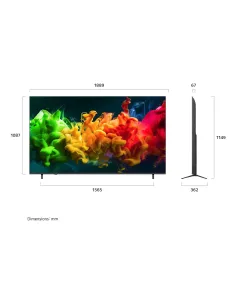 LG QNED evo AI MiniLED 85QNED8EB3A 2,16 m (85") 4K Ultra HD Smart TV Wifi Negro 2
