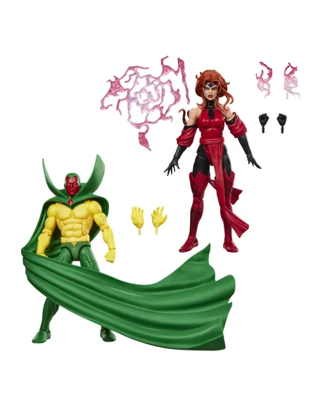 Marvel Legends Series Visión y Bruja Escarlata