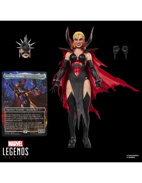 Marvel Legends Series Super Heroes y Magic The Gathering Malice (Sue Storm)