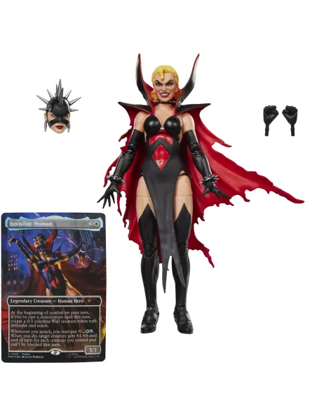 Marvel Legends Series Super Heroes y Magic The Gathering Malice (Sue Storm)
