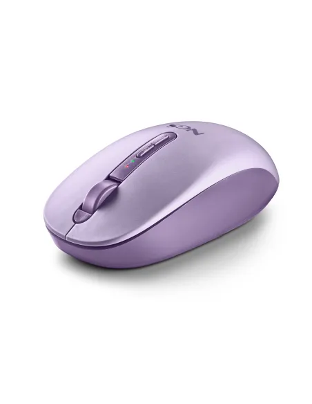NGS FOG DUAL PURPLE ratón Universal Ambidextro RF Wireless + Bluetooth 1600 DPI