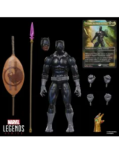 Marvel Legends Series Super Heroes y Magic The Gathering Black Panther 2