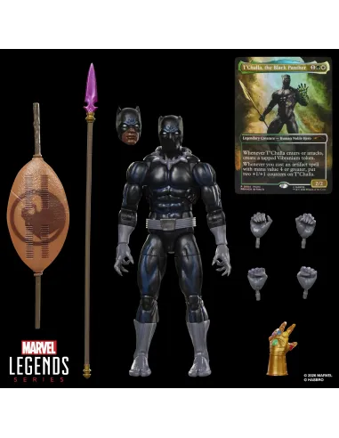 Marvel Legends Series Super Heroes y Magic The Gathering Black Panther