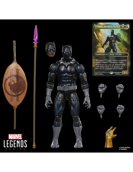 Marvel Legends Series Super Heroes y Magic The Gathering Black Panther