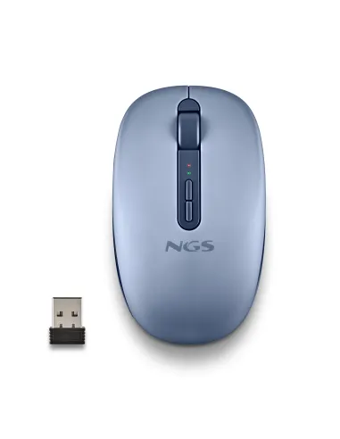 NGS FOG DUAL BLUE ratón Universal Ambidextro RF Wireless + Bluetooth 1600 DPI