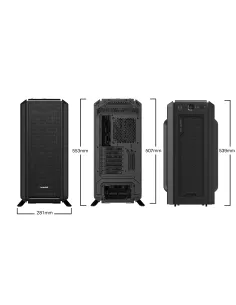 be quiet! Silent Base 802 Window Black Midi Tower Negro 2