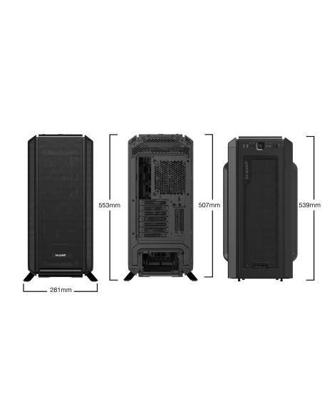 be quiet! Silent Base 802 Window Black Midi Tower Negro